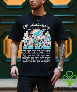 59th Anniversary 1965 2024 Miami Dolphins Thank You For The Memories Signatures shirt 2 59th Anniversary 1965 2024 Miami Dolphins Thank You For The Memories Signatures shirt