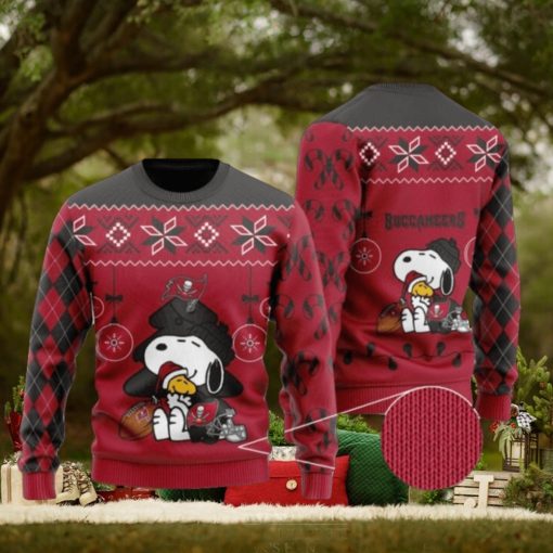 Tampa Bay Buccaneers Snoopy Ugly Christmas Sweaters