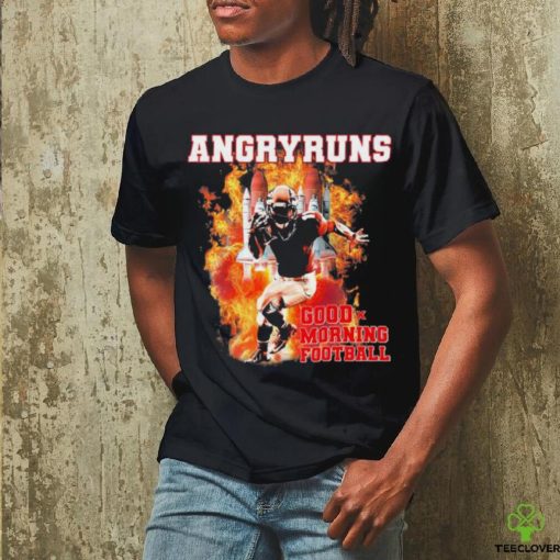 Angry Runs T Shirt Angry Runs Good Morning Football Sport Lover Football Shirt Good Morning Football Shirt