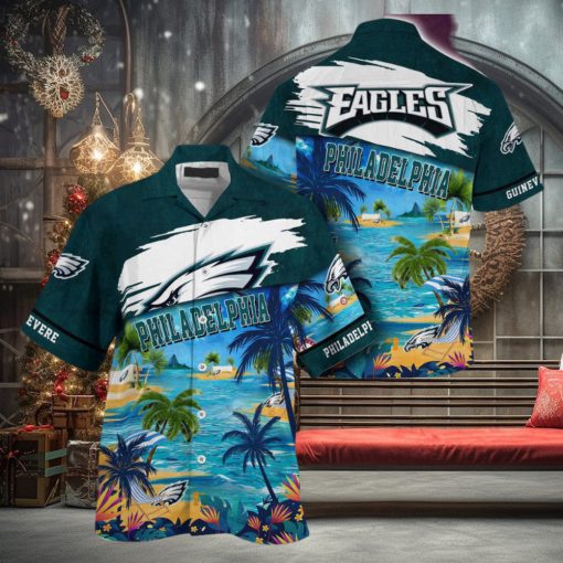 Philadelphia Eagles NFL Customized Summer Hawaii Shirt For Sports Fans