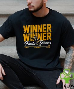 David Pastrnak Winner Winner Pasta Dinner Shirt