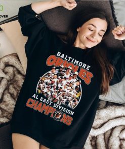 Baltimore Orioles AL East Division Champions Unisex T Shirt 2 Baltimore Orioles AL East Division Champions Unisex T Shirt