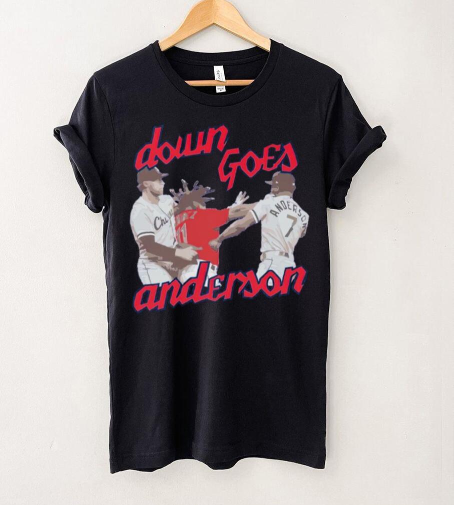 Down Goes Anderson fighting shirt Down Goes Anderson fighting shirt
