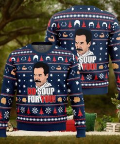 No Soup For You Seinfeld Ugly Christmas Sweater