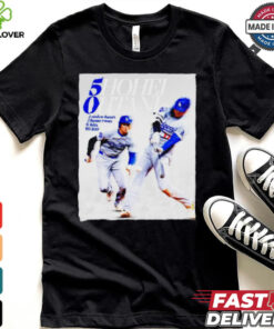 5hohei 0htani LA Dodgers 2 stolen bases 3 home runs 6 hits 10 RBI T shirt