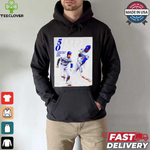 5hohei 0htani LA Dodgers 2 stolen bases 3 home runs 6 hits 10 RBI T shirt