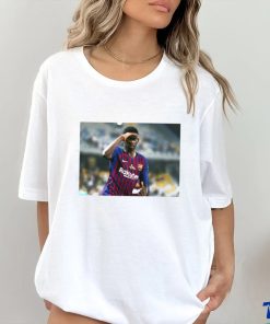 Kounde Wearing Dembele Shirt