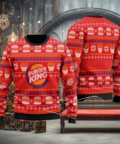 Burger King Ugly Christmas Sweater