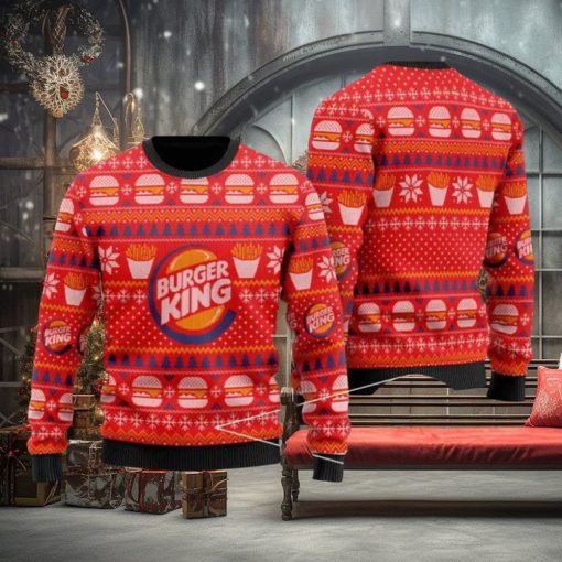 Burger King Ugly Christmas Sweater