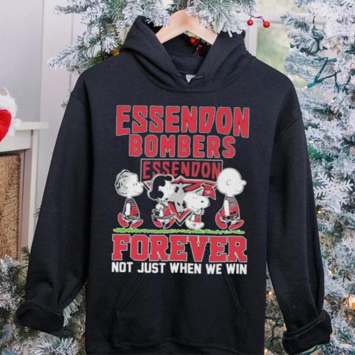 AFL Essendon Bombers Forever Not Just When We Win T Shirt