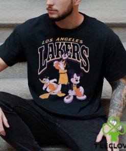 Disney Mickey Squad Los Angeles Lakers T shirt 3 Disney Mickey Squad Los Angeles Lakers T shirt