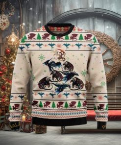 Colorful Dragon Make A Christmas Funny Ugly Sweater 3D, Funny Xmas Gifts