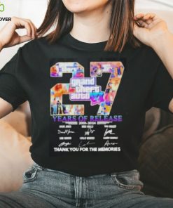 Grand Theft Auto VI 27 years of release 2001 2024 thank you for the memories shirt