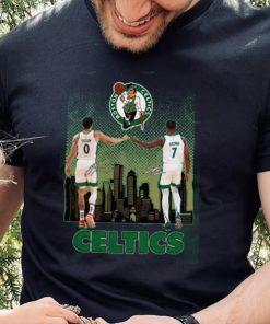 NBA Boston Celtics Tatum And Brown Signature T Shirt