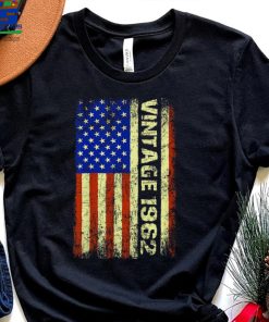 60 Year Old Gifts Vintage 1962 American Flag 60th Birthday T Shirt 2 60 Year Old Gifts Vintage 1962 American Flag 60th Birthday T Shirt