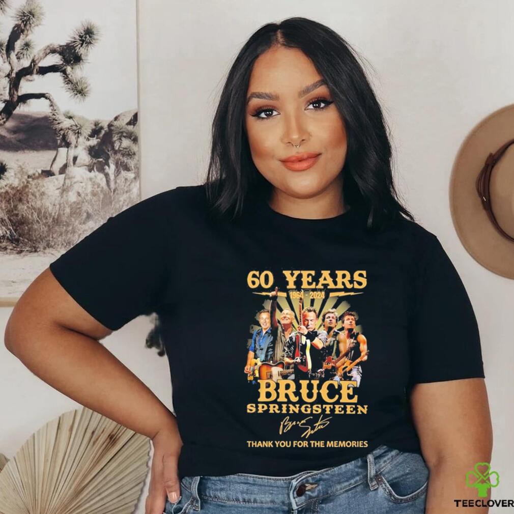 60 Years 1964 – 2024 Bruce Springsteen Thank You For The Memories shirt 60 Years 1964 – 2024 Bruce Springsteen Thank You For The Memories shirt