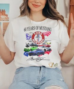 60 years of Ford Mustang shirt