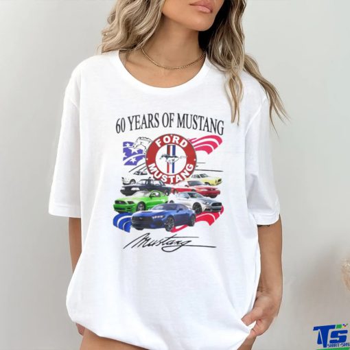 60 years of Ford Mustang hoodie, sweater, longsleeve, shirt v-neck, t-shirt