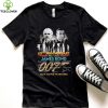 60th Anniversary 1962 2022 James Bond 007 Thank You For The Memories Signatures T hoodie, sweater, longsleeve, shirt v-neck, t-shirt