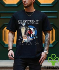 60th Anniversary Made In 1964 For 2024 The Who T Shirt