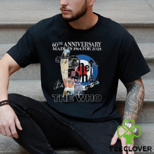 60th Anniversary Made In 1964 For 2024 The Who T Shirt
