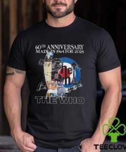 60th Anniversary Made In 1964 For 2024 The Who T Shirt