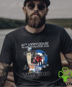 60th Anniversary Made In 1964 For 2024 The Who T Shirt