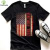 62 Year Old Gifts Vintage 1961 American Flag 62th Birthday T Shirt