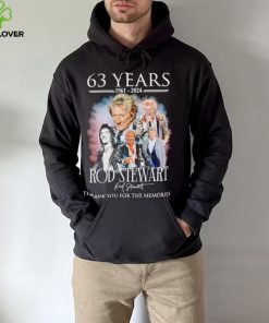 63 years 1961 2024 Rod Stewart thank you for the memories hoodie, sweater, longsleeve, shirt v-neck, t-shirt