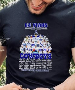 64 years 1960 2024 Cowboys thank you for the memories shirt 4 64 years 1960 2024 Cowboys thank you for the memories shirt
