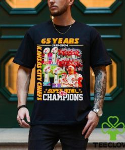 65 years 1959 2024 Kansas City Chiefs Super Bowl Champions shirt 2 65 years 1959 2024 Kansas City Chiefs Super Bowl Champions shirt