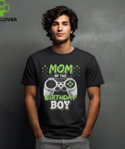 Mom of the Birthday Boy Matching Video Gamer Birthday Party T Shirt