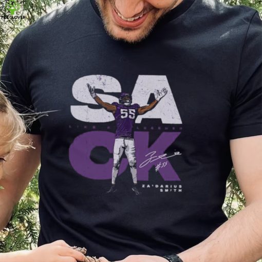 Za’Darius Smith Minnesota Vikings Sack Celebration Signature Shirt