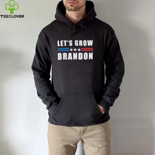 Lets Grow Brandon Funny Dank Brandon Biden Marijuana Weed T Shirt2