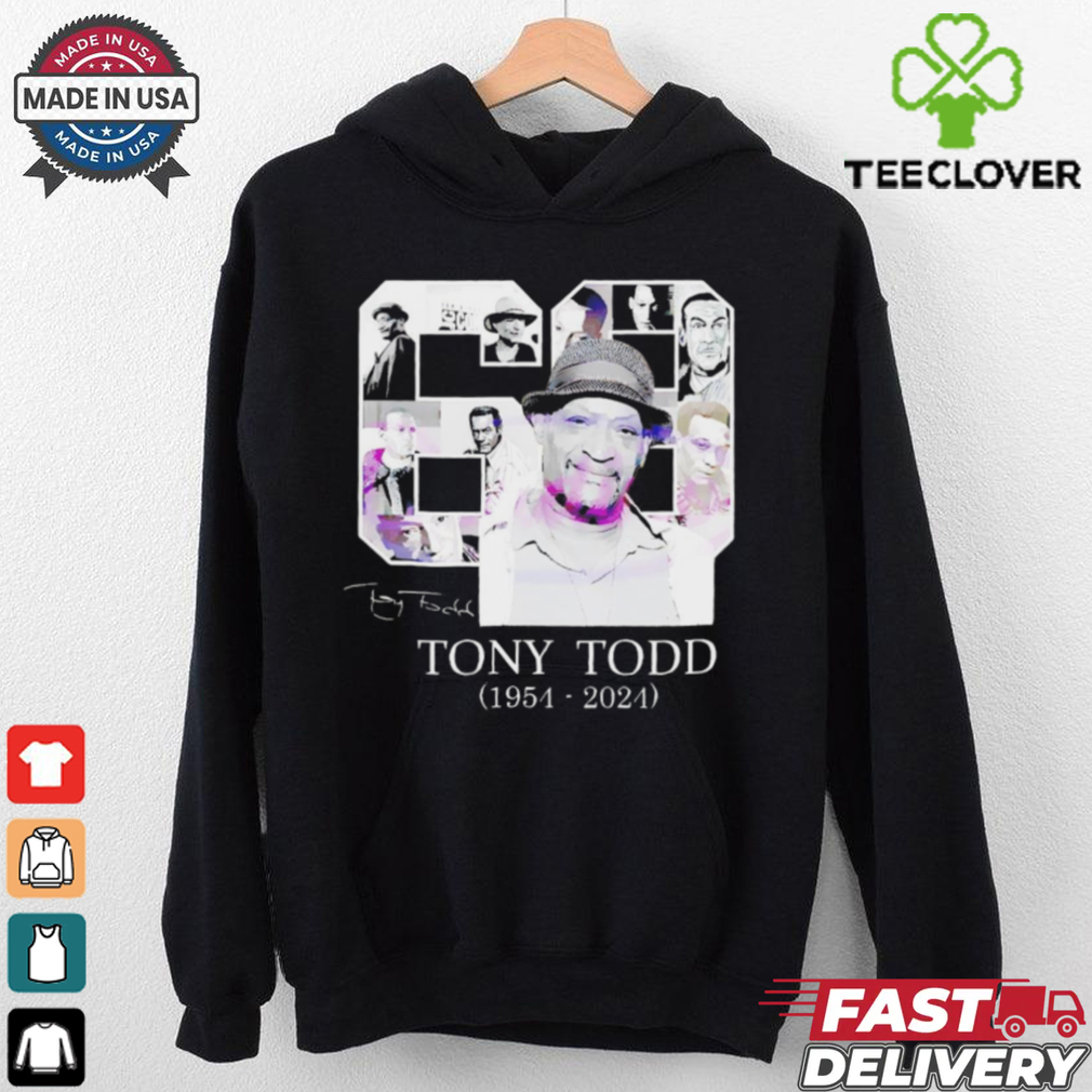 69 Tony Todd 1954 2024 rest in peace signature shirt 69 Tony Todd 1954 2024 rest in peace signature shirt