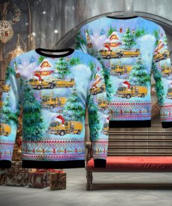 Carson City Nevada Carson City Fire Department AOP Ugly Christmas Sweater Unique Christmas Gift