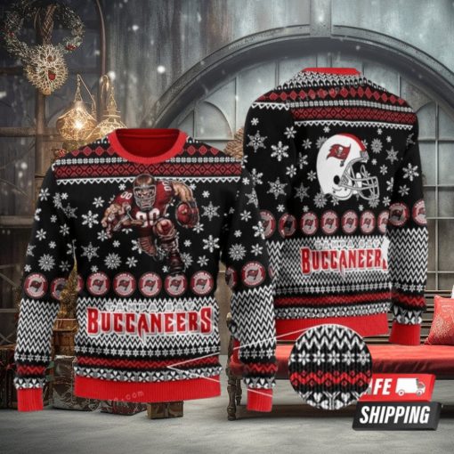 Tampa Bay Buccaneer Mascot Ugly Christmas Sweaters