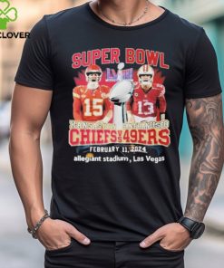 Super Bowl LVIII Kansas City vs San Francisco Feb 11 2024 Las Vegas Shirt