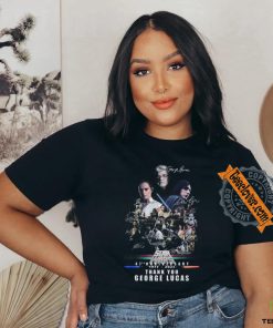 Star Wars 47th Anniversary 1977 2024 Thank You George Lucas T Shirt