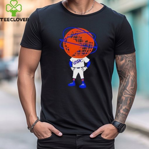 New York Mets baseball riding bicycle citi field shirt
