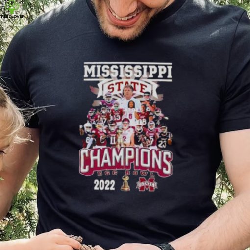 Mississippi State Bulldogs Champions Egg Bowl 2022 Shirt