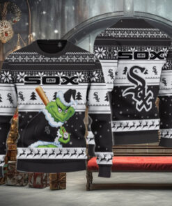 Chicago White Sox Grinch Christmas Ugly Sweater