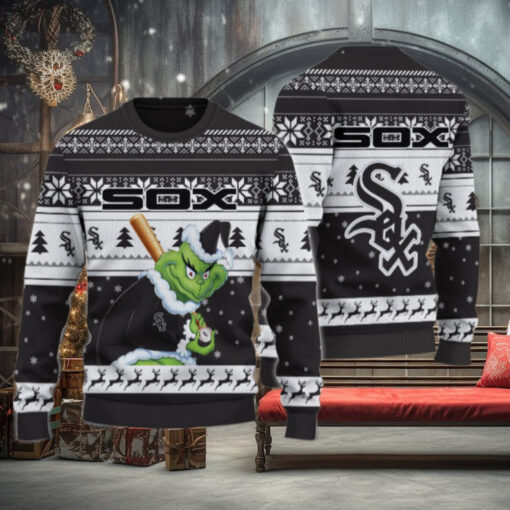Chicago White Sox Grinch Christmas Ugly Sweater
