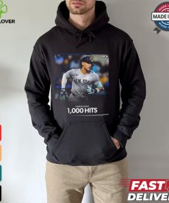 Design Aaron Judge 1000 Hits hoodie, sweater, longsleeve, shirt v-neck, t-shirt