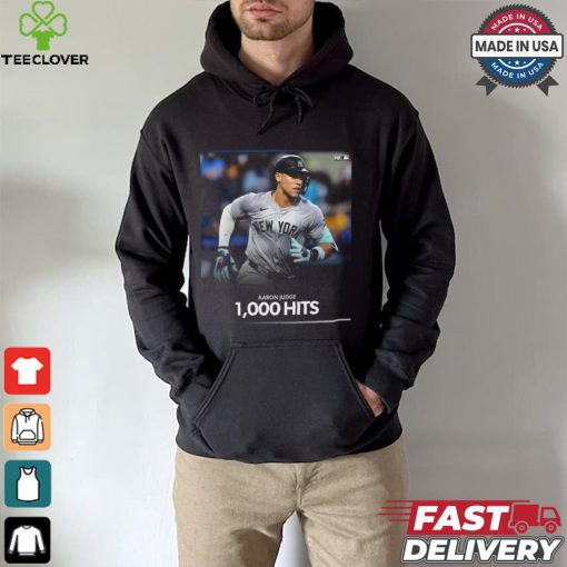 Design Aaron Judge 1000 Hits hoodie, sweater, longsleeve, shirt v-neck, t-shirt