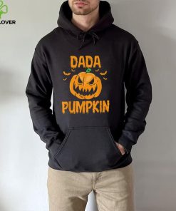 Mens Dada Pumpkin Matching Family Halloween T Shirt0