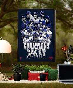 Congrats Texas Rangers Are 2023 World Series Champions MLB Home Decor Poster Canvas
