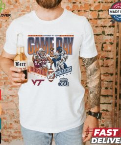 Original Virginia Tech Hokies vs Old Dominion Monarchs Football September 14th 2024 Game Day Matchup shirt