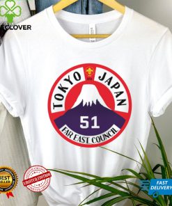 Tokyo Japan 51 Far East Council shirt