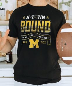 Michigan Wolverines Jordan Brand College Football Playoff 2024 National Championship Game T Shirt